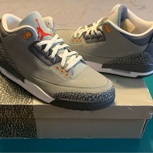 Jordan Retro 3 Cool Grey *new*